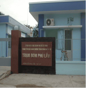 Xí nghiệp Vận hành hệ thống nước thải Phú Lâm