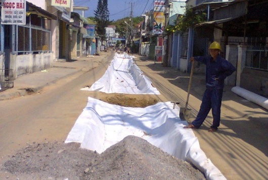 Thi công hệ thống thoát nước, cống bao, thiết bị và bảo dưỡng cho Tp. Phan Thiết
